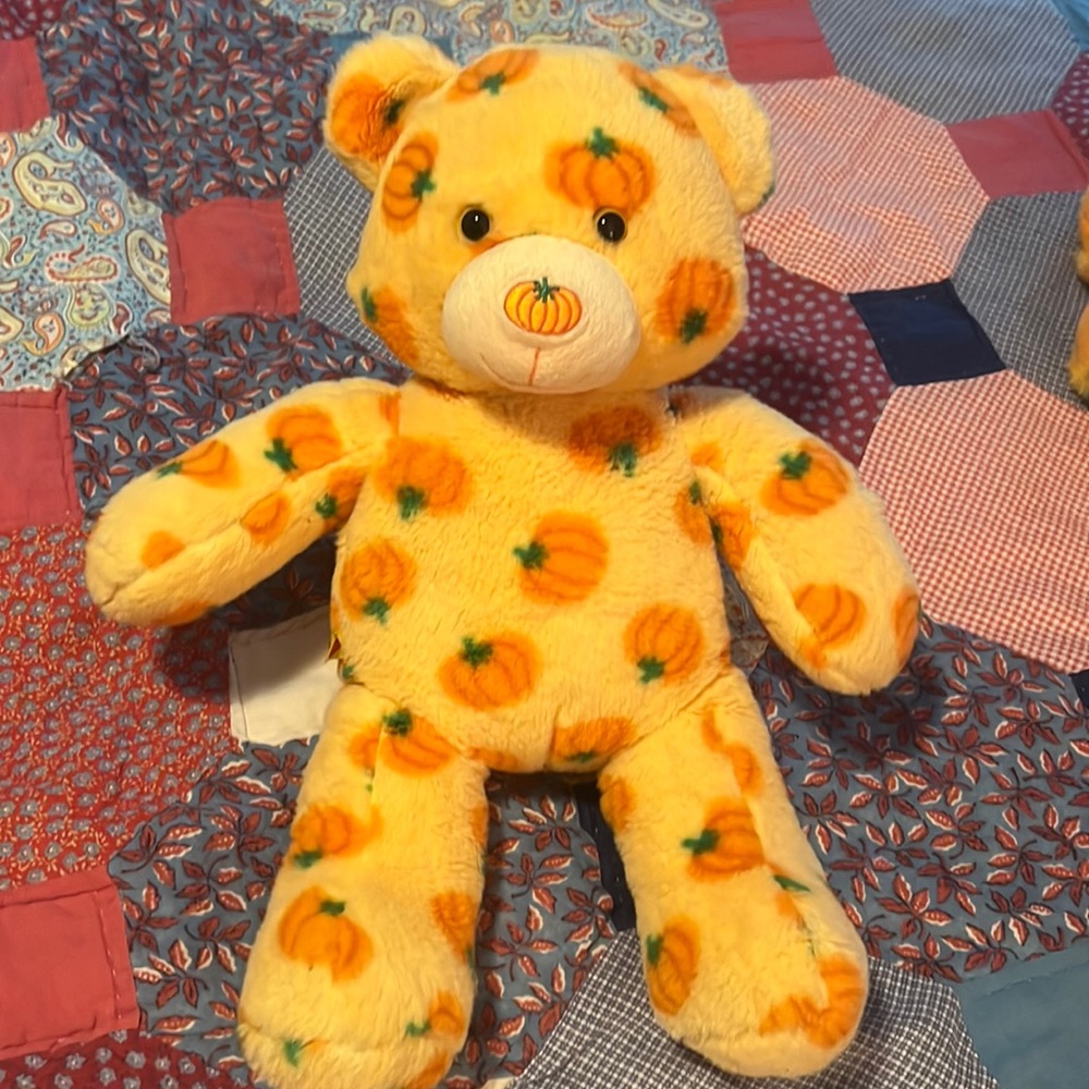 Pumpkin build a bear